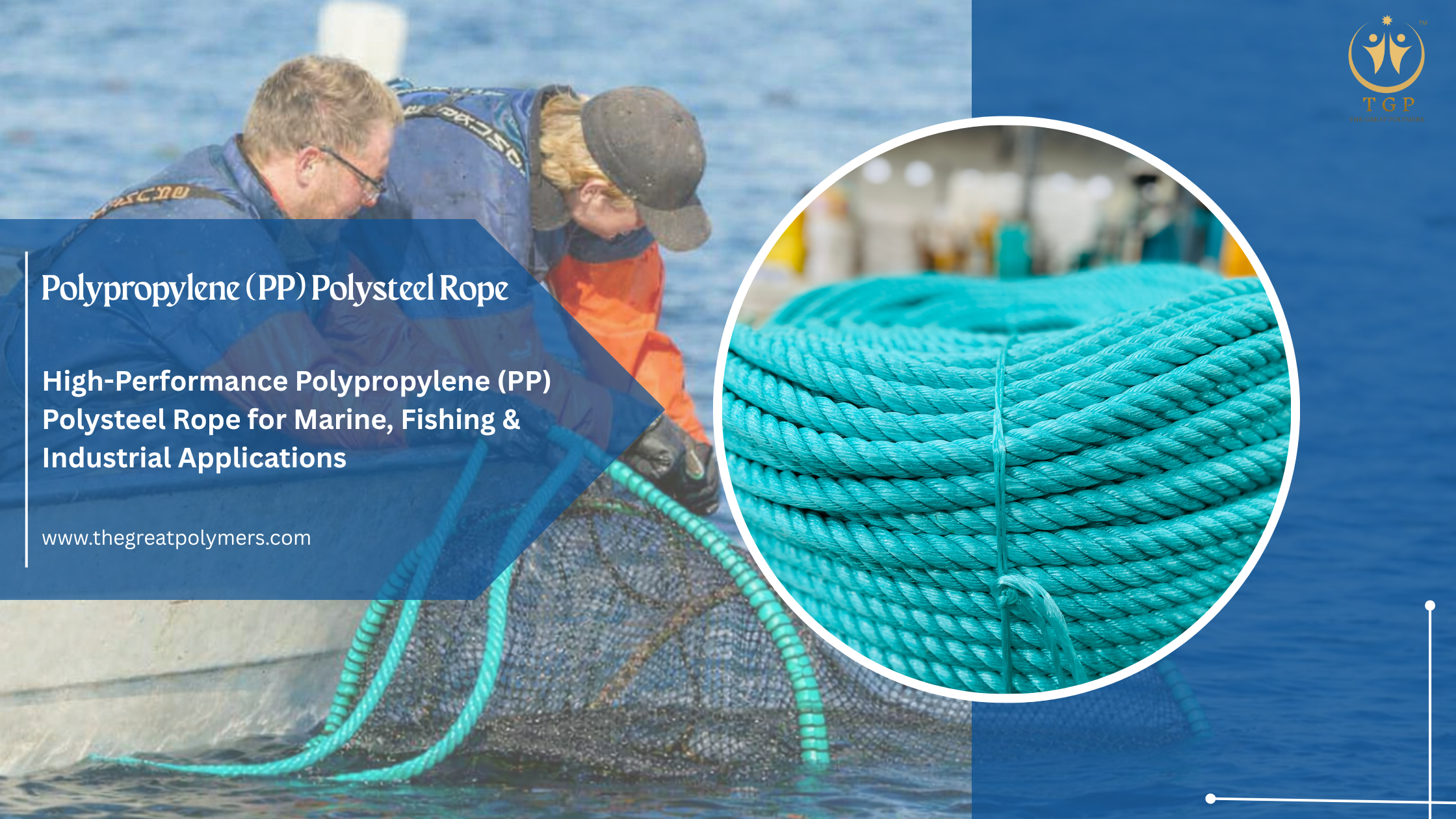 Polypropylene PP Polysteel Rope for Marine & Industry | The Great Polymers